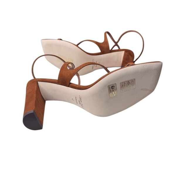 NWT Jimmy Choo Azie 85 Suede Sandals (11) - Picture 8 of 10